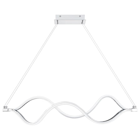 Quoizel Bleecker Integrated LED Polished Chrome Island Light PCBLR138C